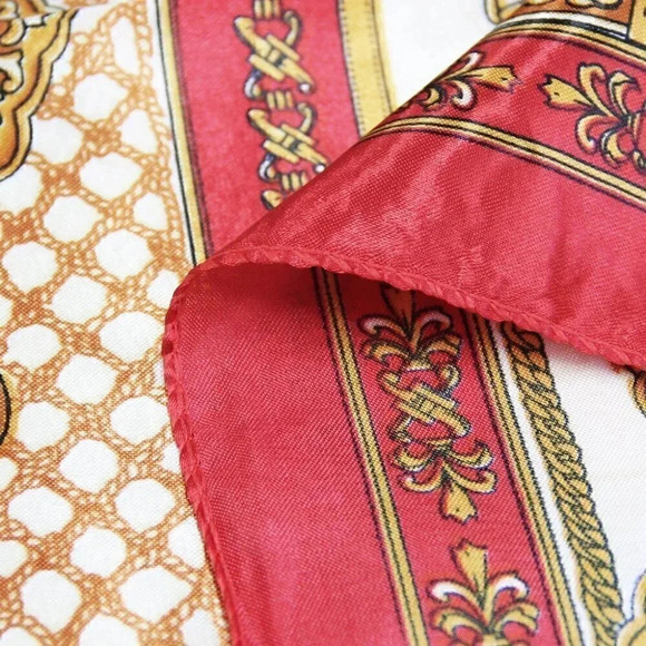 NEW Red Equestrian Horse Western Cowboy Scarf - Picture 4 of 5